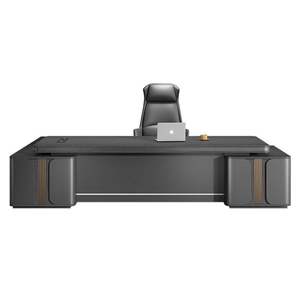 Conjunto de Escritorio Ejecutivo con Gabinete de Almacenamiento, Diseño Moderno y Minimalista, Mesa Grande para CEO, Muebles de Oficina, Acabado Pintado Resistente a las Manchas - Product Image 5