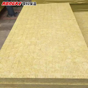 Panneau d'isolation en laine de roche Rongke 200, résistance à la compression, isolation thermique pour toiture et murs - Product Image 1