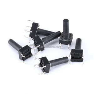 Công tắc nút nhấn 6x6 nhúng 6x6x4.3 Công tắc cảm ứng ánh sáng 6*6*4.3/5/6/7/8/9/10/11/12/13/14/15mm công tắc nguồn 4pins 20pcs - Product Image 5