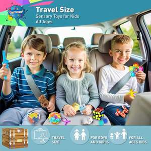 Premium 35pcs Crochet <b>Fidget</b> Toys for Adults Metal EDC Sensory Features Handmade Stress Relief Gadgets Novelty Gag Toys - Product Image 4