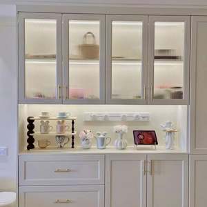 French Style Home Bedroom Furniture Wine and Tableware <b>Storage</b> <b>Cabinet</b> for Dining & Living Room for Villas and Wine Cellars - Product Image 4