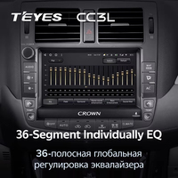TEYES CC3L WIFI pour Toyota Crown 13 S200 2008 - 2012 CarPlay Auto 2DIN Autoradio Car play Radio Multimédia Stéréo