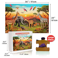 Services OEM d'impression de logo personnalisé, jeu de puzzle en papier 100/300/500/1000/2000 pièces pour ensemble