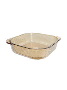 <span class=keywords><strong>Bandeja</strong></span> para Tocino para Microondas, Cuadrada, de Vidrio, Cocina Tocino en Microondas, Fácil Filtración de Aceite, Limpieza, <span class=keywords><strong>Bandeja</strong></span> para <span class=keywords><strong>Horno</strong></span> - Product Image 3