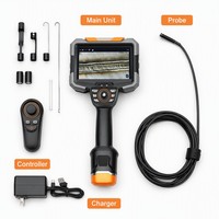 Endoscope industriel |   Articulation électrique |   Écran tactile HD 5,7 pouces 1080P 2MP |   Détection automatique des défauts |   360 ° /210 ° |   IP67