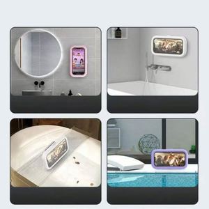 Portable Universal ABS Mobile Phone Bracket Waterproof Flexible Plastic Bathroom Outdoor Home Use - Product Image 6