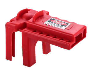 Ball Valve Lockout Device with Double Legs Multi Locking Holes for Six <b>Padlocks</b> Safety Isolation Lockout Tagout Valve Lock - Product Image 2