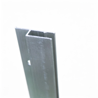 Profilé en aluminium extrudé anodisé fabriqué en Chine, cadre de boîte lumineuse, OEM personnalisé pour boîte lumineuse à tension de tissu