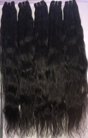 Extensions de cheveux naturels 100% vierges Remy, double trame tissée à la machine, queue de cheval ondulée naturelle, best-seller de l'excellence
