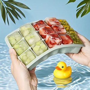 Dễ dàng phát hành 15 linh hoạt <span class=keywords><strong>Silicone</strong></span> <span class=keywords><strong>Ice</strong></span> Cube khuôn tái sử dụng Tủ đông <span class=keywords><strong>Ice</strong></span> khay Stackable cho Whiskey <span class=keywords><strong>Silicone</strong></span> <span class=keywords><strong>Ice</strong></span> Cube khay - Product Image 5