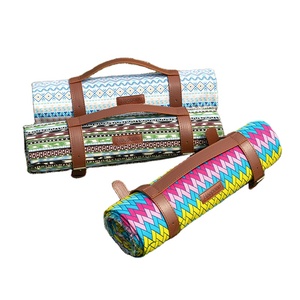 <b>Lightweight</b> Waterproof Moisture-Proof <b>Folding</b> Camping <b>Table</b>-Picnic Mat Travel Outdoor Made Plastic Fleece Oxford Polyester - Product Image 1