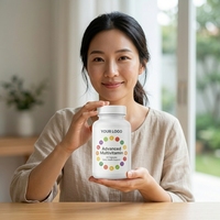 Capsules de multivitamines naturelles avancées pour adultes, soutien quotidien de la santé, complément alimentaire, 60 capsules, étiquette privée OEM
