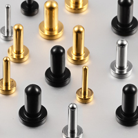 Evorte Bouchon cylindrique de surface en acier inoxydable pour miroir chirurgical Bouchon d'extension de jauge d'oreille Bijoux de piercing corporel