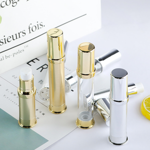 Flacons pompe cosmétiques sans air de 15 ml, 20 ml, 30 ml, flacons pulvérisateurs sous vide rechargeables or/argent pour sérum et <span class=keywords><strong>lotion</strong></span> de soin de la peau - Product Image 2