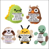 Nouvelles créations BT : Loutre au crochet, cadeaux positifs, poupée tricotée, jouets en laine faits main, porte-clés animaux mignons