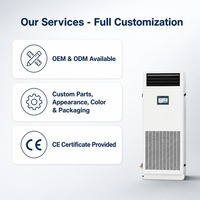 Climatiseur de précision 62 kW, unité de température et d'humidité constantes, 380 V, pour salle informatique et laboratoire
