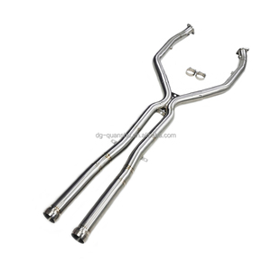 SuperSprint X-Pipe sans résonateurs pour <span class=keywords><strong>BMW</strong></span> M3 E90 <span class=keywords><strong>E92</strong></span> E93 S65 4.0L <span class=keywords><strong>V8</strong></span> Moteur 1.2mm d'épaisseur Tuyau d'échappement en titane - Product Image 5