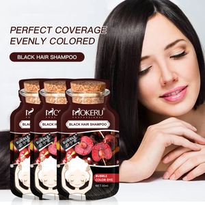 Mokeru Fabricant 30ml * 6 <span class=keywords><strong>Buuble</strong></span> Shampooing de coloration capillaire Fomular naturel dans la teinture capillaire Bulle - Product Image 6