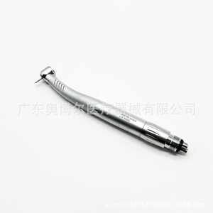 Dental High-Speed Handpiece 4-Hole 6-Hole Fiber Optic Turbine Type With Quick Connector Silver Color - Product Image 5