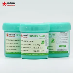 SAC105High-temperature No Cleaning Solder Paste Special For Electronic Repair And Space Between 0.4mm Welding