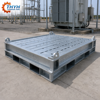 Geschweißte Axialventilator-Stützsockel-Baugruppe |   Epoxidbeschichtet |   Q345/Q355 Stahl |   ISO 9001 CE |   Für Industrielle Belüftungsanlagen