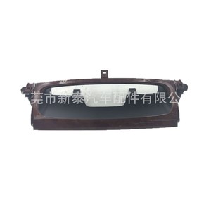 Dash <b>Frame</b> For Toyota Land Cruiser LC120 2003-2009 Wood Grain Black <b>Plastic</b> Bezel Panel - Product Image 3