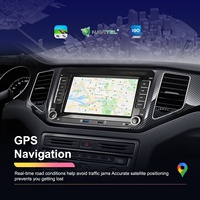 Autoradio Android Podofo 7" 2+64G con Carplay, Android Auto, GPS, WIFI, RDS per VW/Polo/Candy/Skoda/Jetta/Seat/Touran/Passat/Golf 5 6