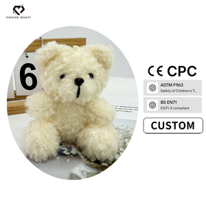 Llavero <span class=keywords><strong>de</strong></span> peluche <span class=keywords><strong>de</strong></span> oso blanco lechoso suave y rizado, colgante <span class=keywords><strong>de</strong></span> juguete <span class=keywords><strong>de</strong></span> felpa, accesorios para bolsos <span class=keywords><strong>de</strong></span> niñas - Product Image 4