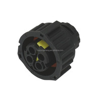 Connecteur automobile rond à 2 broches noir/gris scellé 2-1813099-3