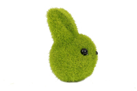 Nouvelle peluche personnalisée lapin à longues oreilles, poupée lapin en peluche, jouet en peluche lapin avec fausse mousse et carotte, décoration de Pâques en extérieur