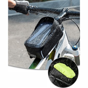 Nouveau sac de téléphone pour vélo d'extérieur, sac de cadre de vélo, sac de vélo avant imperméable, sac de téléphone intelligent pour vélo, sac avant de vélo - Product Image 2