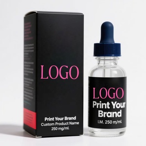 Schnelle Produktion 3ml 10ml Custom Oil Sticker Labels Fläschchen boxen für die Marke - Product Image 6