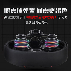 Langzie Bicycle Saddle Gel <b>Padding</b> Mountain Bike Seat <b>Cushion</b> Waterproof Silicone Hollow Soft Cycling Accessory - Product Image 3