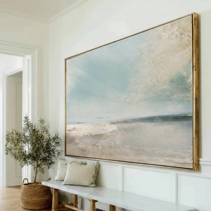 Peinture figurative encadrée haut de gamme, peinte à la main, art mural, décoration pour la maison et l'hôtel, nature morte abstraite, toile texturée 3D en acrylique - Product Image 2