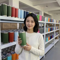 Vente en gros de gobelets isothermes en acier inoxydable de 20 oz personnalisés avec logo gravé au laser, gobelets de voyage, tasses à isolation sous vide