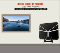 UHD-3961A OEM Betrouwbare, hoogwaardige, papierdunne binnen-HDTV-antenne, frequentiebereik 174-860MHz, 30dB versterking voor gratis tv voor altijd