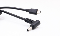 Pd 90W Usb Type C Oplaadkabel 4.5*3.0Mm Black Tip Mannelijke Plug Converter Dc Power Adapter Oplader Voor Hp Laptop