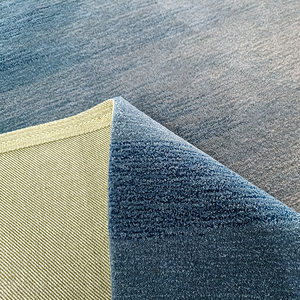 <span class=keywords><strong>Tappeto</strong></span> di lusso fatto a mano blu <span class=keywords><strong>bianco</strong></span> sfumato a mano moderno minimalista <span class=keywords><strong>tappeto</strong></span> di seta di <span class=keywords><strong>lana</strong></span> NZ per soggiorno - Product Image 5