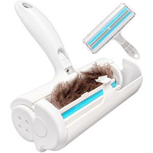 Portable Multi Surface Fur Removal Tool Pet Hair Reusable Lint Roller Furniture <b>Couch</b> Carpet Cloth Bed <b>Cat</b> Dog Hair Remover - Product Image 1