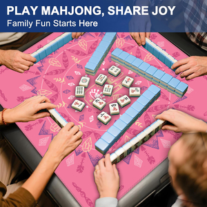 Tapis de jeu de mahjong personnalisé en caoutchouc naturel et microfibre, silencieux, durable, écologique, imperméable et antidérapant - Product Image 6
