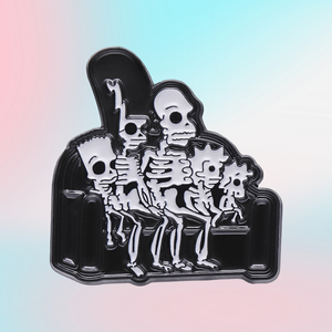 Morden Style Funny Series Alloys Brooch Custom Enamel Pin Souvenir Brooch for Holiday Decoration Bag Decoration