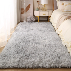 <span class=keywords><strong>Alfombra</strong></span> de felpa moderna antideslizante súper suave, <span class=keywords><strong>alfombra</strong></span> esponjosa peluda negra para uso en interiores, <span class=keywords><strong>alfombra</strong></span> <span class=keywords><strong>Rectangular</strong></span> para sala de estar de poliéster - Product Image 4