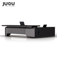 Fournisseur chinois de bureaux de direction en forme de L, design luxueux, bureau de travail pour dirigeant, bureau moderne