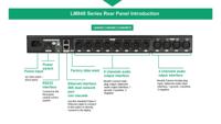 Processeur audio numérique 96 kHz, ADC 32 bits et DAC 24 bits, traitement DSP APF+FIR+AES entrée/sortie