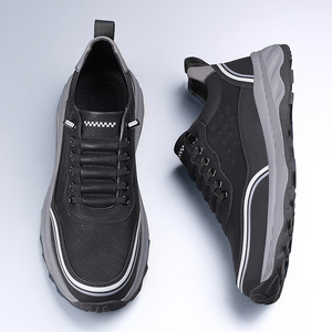 รองเท้าโลฟเฟอร์หนังผู้ชายชิโลวาพื้นรองเท้ายางส้นเตี้ยน้ำหนักเบาสำหรับใส่พักผ่อน - Product Image 2