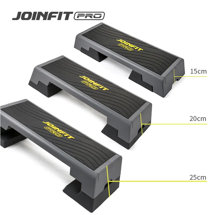 Stepper per aerobica multifunzionale regolabile in altezza per palestra fitness step