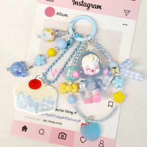 Cadena para teléfono móvil DIY original, llavero para mochila de mujer, accesorio móvil de PVC personalizado con figura, venta al por mayor - Product Image 4