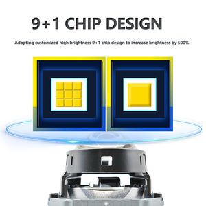 आइडिसन टी 16-2.5 इंच 65w <span class=keywords><strong>75w</strong></span> 6000k 4000k 7100 मिली ऑटो सुपर उज्ज्वल कार हेडलाइट बल्ब बी-एलईडी प्रोजेक्टर लेंस संगत कार्लाइट - Product Image 6