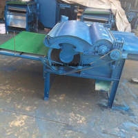 Machine à carder le coton de qualité supérieure à un seul rouleau de 80 cm en laine, polyester et coton, machine à éplucher et à déshydrater le coton et la laine en stock