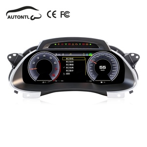 Navihua - Mise à niveau automobile pour Audi A4 2009-2012 - Tableau de bord LCD - Compteur de vitesse automatique - Système Linux - Carplay - Instrument numérique pour voiture - Product Image 1